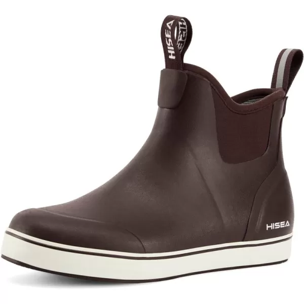 HISEA Women's Ankle Rain Boots, Rubber Fishing Deck Boots, Garden Boots for Women Waterproof