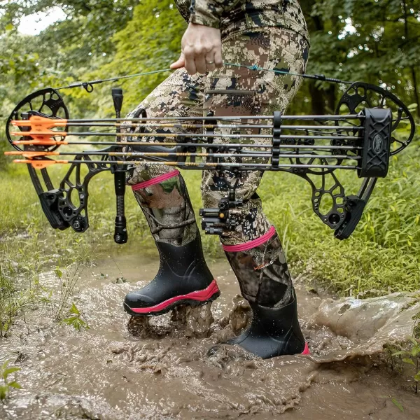 HISEA Women's Hunting Boots Insulated Rubber Boots Waterproof Outdoor