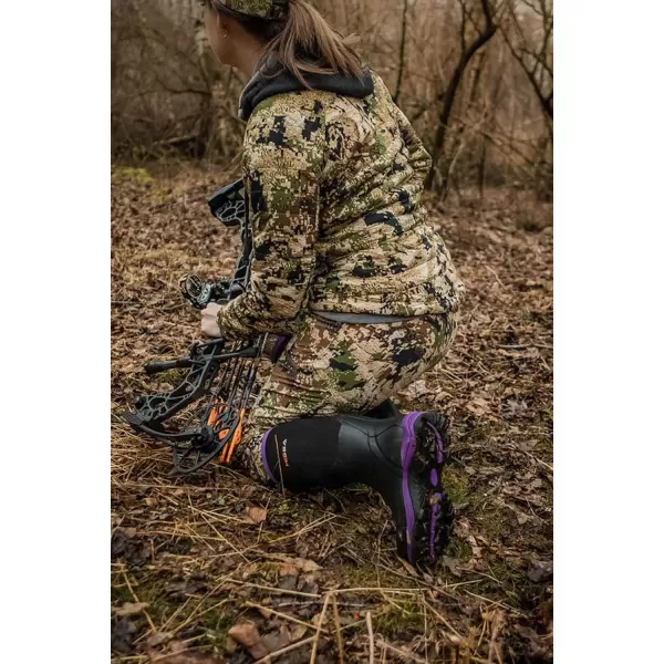 HISEA Women's Hunting Boots Insulated Rubber Boots Waterproof Outdoor