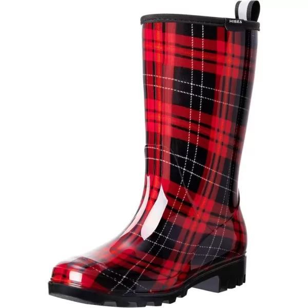 HISEA Women's Rain Boots Waterproof Mid Calf Garden Boots for Women