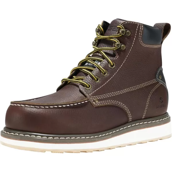HISEA&nbsp;Work&nbsp;Boots&nbsp;for&nbsp;Men&nbsp;Steel/Soft&nbsp;Toe&nbsp;Boots,6‘’ Waterproof Slip Resistant Industrial &amp; Construction Work Boots