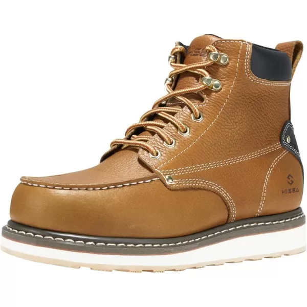 HISEA&nbsp;Work&nbsp;Boots&nbsp;for&nbsp;Men&nbsp;Steel/Soft&nbsp;Toe&nbsp;Boots,6‘’ Waterproof Slip Resistant Industrial &amp; Construction Work Boots