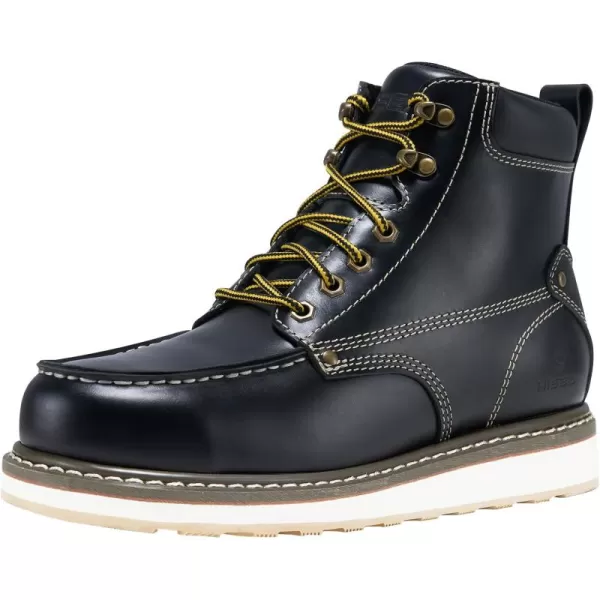 HISEA&nbsp;Work&nbsp;Boots&nbsp;for&nbsp;Men&nbsp;Steel/Soft&nbsp;Toe&nbsp;Boots,6‘’ Waterproof Slip Resistant Industrial &amp; Construction Work Boots