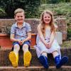 imageHISEA Kids Rain Boots for Toddler Boys Girls Waterproof Rubber Boots with EasyOn Handles Seamless PVC Rainboots Lightweight Mud Shoes for Water Beach Outdoor Playing ToddlerLittle KidBig KidBlue