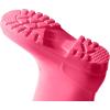 imageHISEA Kids Rain Boots for Toddler Boys Girls Waterproof Rubber Boots with EasyOn Handles Seamless PVC Rainboots Lightweight Mud Shoes for Water Beach Outdoor Playing ToddlerLittle KidBig KidPink