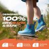 imageHISEA Womens Ankle Rain Boots Rubber Fishing Deck Boots Garden Boots for Women WaterproofBlue