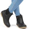 imageHISEA Womens Duck Boots Waterproof Ankle Saltwater Boot for Outdoor Winter Snow BootsBlack