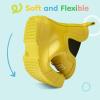 imageHISEA Kids Ankle Rain Boots Waterproof Deck Rubber Shoes for Boys Girls ToddlerLittle KidBig KidYellow