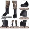 imageHISEA Kids Chest Waders for Toddler ampamp Children Neoprene Youth Duck Hunting Waders for Kids Boys Girls with Insulated BootsNext Camo Evos  Brown