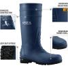 imageHISEA Mens Rain Boots with Steel Shank Waterproof Rubber Protective Footwear Seamless PVC Rainboots Outdoor Work Boots Durable Garden Fishing Tall Kneed Boot for Agriculture and Industrial WorkingNavy Blue