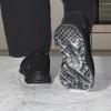 imageHISEA Slip Resistant Shoes for Men Water ampamp Oil Resistant Breathable Comfortable Slip on Chef Men Work Shoes Lightweight Walking Standing Shoes for Kitchen Restaurant Healthcare Workers Black