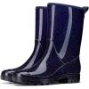 imageHISEA Womens Mid Calf Rain Boots Waterproof Garden Shoes AntiSlipping Rainboots for Ladies with Comfort Insole Short Wellies Rubber Rain Shoes Outdoor Work BootsStarry Blue