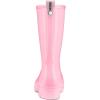 imageHISEA Womens Mid Calf Rain Boots Waterproof Garden Shoes AntiSlipping Rainboots for Ladies with Comfort Insole Short Wellies Rubber Rain Shoes Outdoor Work BootsPink