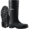 imageHISEA Mens Rain Boots with Steel Shank Waterproof Rubber Protective Footwear Seamless PVC Rainboots Outdoor Work Boots Durable Garden Fishing Tall Kneed Boot for Agriculture and Industrial WorkingBlack