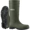 imageHISEA Mens Rain Boots with Steel Shank Waterproof Rubber Protective Footwear Seamless PVC Rainboots Outdoor Work Boots Durable Garden Fishing Tall Kneed Boot for Agriculture and Industrial WorkingOlive Green