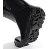 imageHISEA Kids Rain Boots for Girls Boys Seamless Waterproof Rubber Rain Shoes for Toddler Little ampamp Big KidBlack