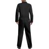 imageHISEA Mens Long Sleeve Coverall Stain ampamp Wrinkle Resistant Mens Work Coverall with Multi PocketsBlack