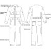 imageHISEA Mens Long Sleeve Coverall Stain ampamp Wrinkle Resistant Mens Work Coverall with Multi PocketsBlack