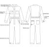 imageHISEA Mens Long Sleeve Coverall Stain ampamp Wrinkle Resistant Mens Work Coverall with Multi PocketsOrange