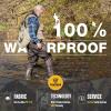 imageFishing Waders for Men with Boots Womens Chest Waders 2Ply NylonPVC Waterproof for Hunting with Boot HangerGreen
