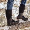 imageHISEA Mens Winter Hunting Boots Arctic Snow Boots 8mm Neoprene with Fleece 30 Warm Rubber Wellies Insulated Durable Waterproof Outdoor
