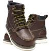 imageHISEA NINGO Work Boots for Men SteelSoft Toe Boots6 Waterproof Slip Resistant Industrial ampamp Construction Work BootsComposite Toe Working BootsSoft Toe  Darkbrown