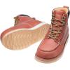 imageHISEA NINGO Work Boots for Men SteelSoft Toe Boots6 Waterproof Slip Resistant Industrial ampamp Construction Work BootsComposite Toe Working BootsSoft Toe  Brown