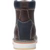 imageHISEA NINGO Work Boots for Men SteelSoft Toe Boots6 Waterproof Slip Resistant Industrial ampamp Construction Work BootsComposite Toe Working BootsSteel Toe  Darkbrown