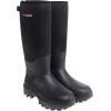 imageHISEA Rubber Hunting Boots Tall Warm Neoprene Waterproof Insulated Basic Hunting Boots Mens Adjustable Winter Boots Durable Slip Resistant Outdoor Hunting Fishing Working Boots for MenBlack