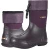 imageHISEA Mens Rain Boots Garden Boots Waterproof Neoprene Rubber Boots Men Women Adjustable Ankle Height Insulated Mud Boots Garden ShoesPurple