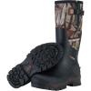 imageHISEA Rubber Hunting Boots for Men Waterproof Rain Boots for Mud Working Farming Fishing Adjustable CalfCamo Vista