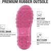 imageHISEA Womens Mid Calf Rain Boots Waterproof Rubber Boot for Garden Mud WorkingCamo