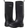 imageHISEA Womens Rain Boots Waterproof Insulated Rubber Neoprene Boots Durable AntiSlip Knee High Outdoor Work Boot for Hunting Gardening Farming Yard Mud Working Size US Women 511Black