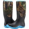 imageHISEA Womens Rain Boots Waterproof Insulated Rubber Neoprene Boots Durable AntiSlip Knee High Outdoor Work Boot for Hunting Gardening Farming Yard Mud Working Size US Women 511Blue Camo