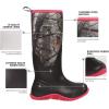 imageHISEA Womens Rain Boots Waterproof Insulated Rubber Neoprene Boots Durable AntiSlip Knee High Outdoor Work Boot for Hunting Gardening Farming Yard Mud Working Size US Women 511Camo