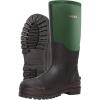 imageHISEA Mens Rubber Neoprene Rain Boots Snow Boots  Tall Warm Waterproof Mens Winter Boots Durable Slip Resistant Boots for Men Outdoor Working Hunting FishingGreen