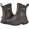 imageHISEA Excursion Pro Womens Rain Boots Ankle Height Rubber Neoprene Boots Waterproof Insulated Outdoor Work Bootie Garden Mud Shoes for Gardening Camping Fishing Farming and Yard Working Size 8 Brown