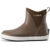 imageHISEA Womens Deck Boots with Breathable Fabric Lining Choose One Size DownBrown