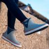 imageHISEA Womens Deck Boots with Breathable Fabric Lining Choose One Size DownGrey