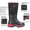 imageHISEA Womens Hunting Boots Insulated Rubber Boots Waterproof Outdoor