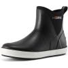 imageHISEA Womens Deck Boots with Breathable Fabric Lining Choose One Size DownBlack