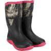 imageHISEA Womens Rain Boots Waterproof Insulated Rubber Boots Mid Calf Garden Boot Outdoor