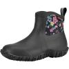 imageHISEA Womens Rain Shoes Ankle Height Rubber Garden Boots Insulated Waterproof for Mud Working Outdoor