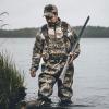 imageHISEA Chest Waders Neoprene Duck Hunting Waders for Men with 600G Insulated Boot Waterproof Camo Bootfoot Fishing WadersNext Camo Evos