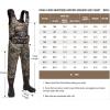 imageHISEA Hunting Waders Camo Neoprene Chest Waders for Men and Women with 1600G Insulated Rubber Boots Durable ampamp Warm