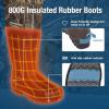 imageHISEA Hunting Waders Neoprene Chest Waders for Men with 800G Insulated Boots Waterproof Neoprene Bootfoot WadersNext Camo Evos