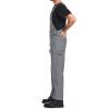 imageHISEA Mens Denim Bib Overalls Mens Overalls Workwear with Adjustable Straps and Convenient Tool PocketsHickory Stripe