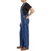 imageHISEA Mens Denim Bib Overalls Mens Overalls Workwear with Adjustable Straps and Convenient Tool PocketsWashed Indigo Blue