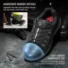 imageHISEA Mens Composite Toe Work Shoes Comfortable Safety Hiking Shoes for Men Breathable and SlipResistant Outdoor Sneakers Black Size 10