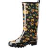 Sunflower Print Black
